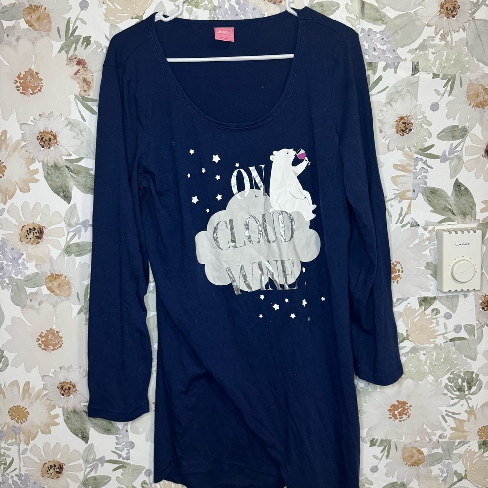 On cloud wine nightshirt 🛍